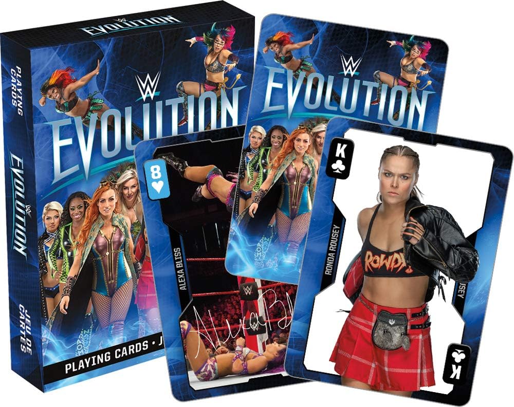 Aquarius WWE Evolution Divas Playing Cards