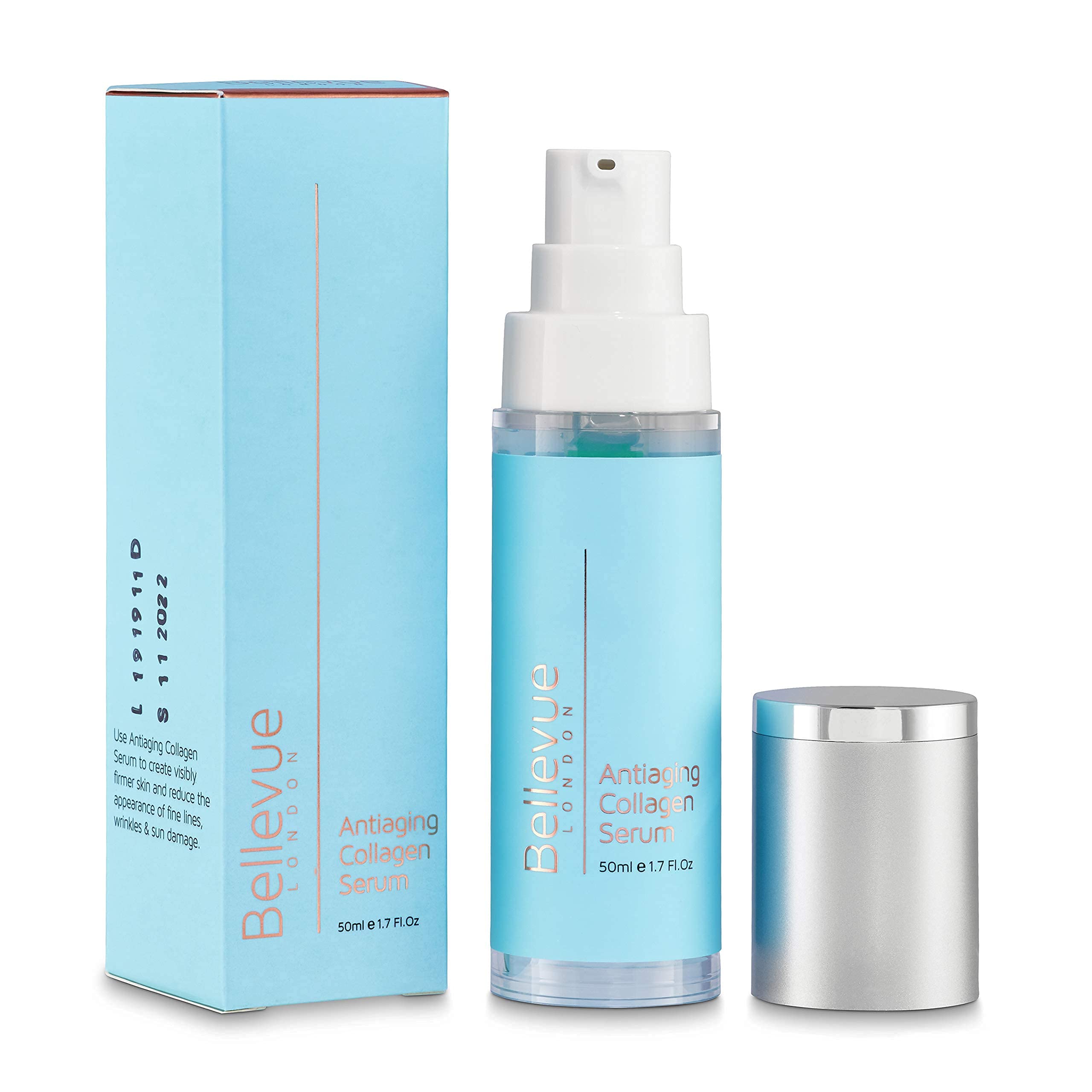 Bellevue London Anti Aging Marine Collagen | Face Skin Care serum