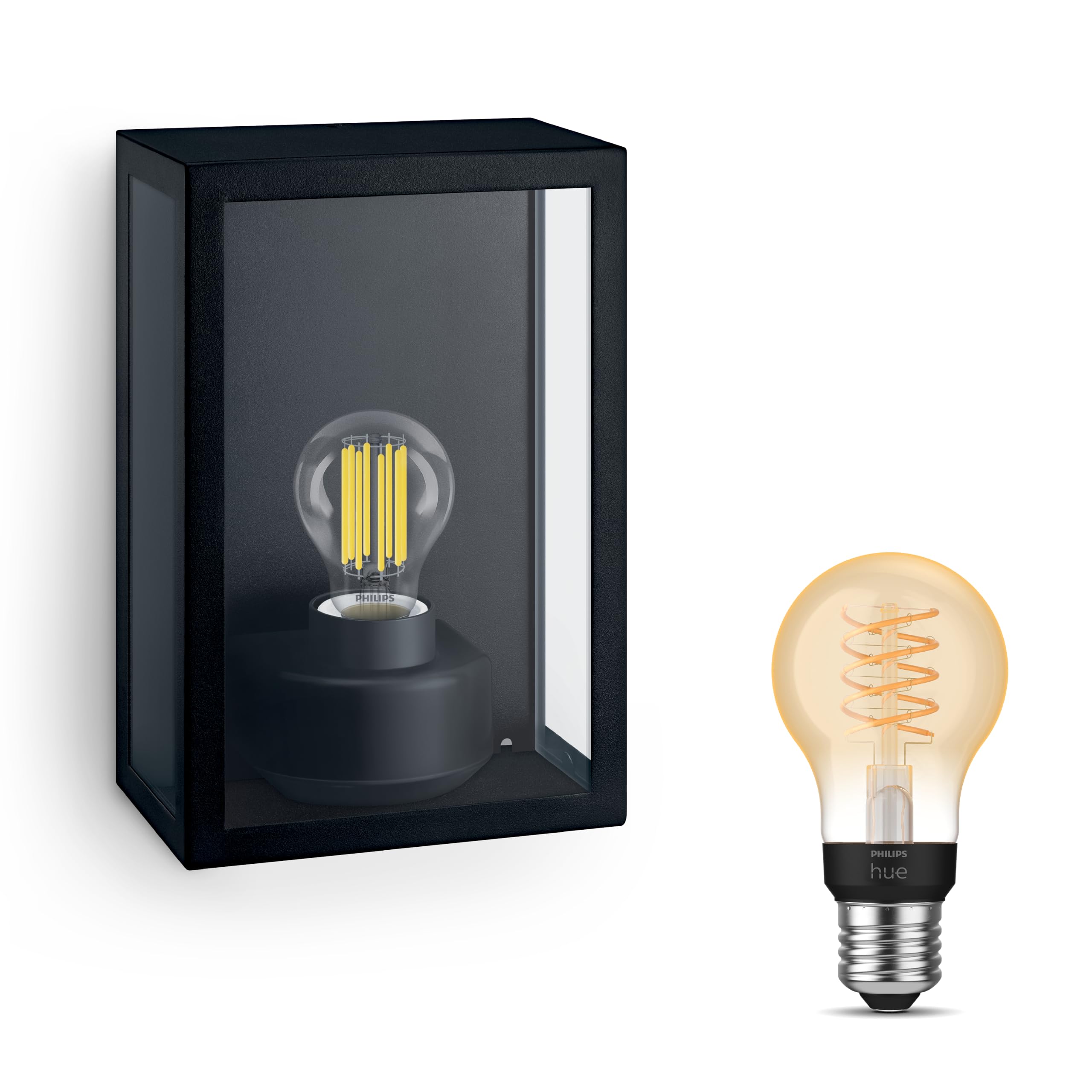 Philips Hue Alzor Aplique da parete da esterno (Nero)