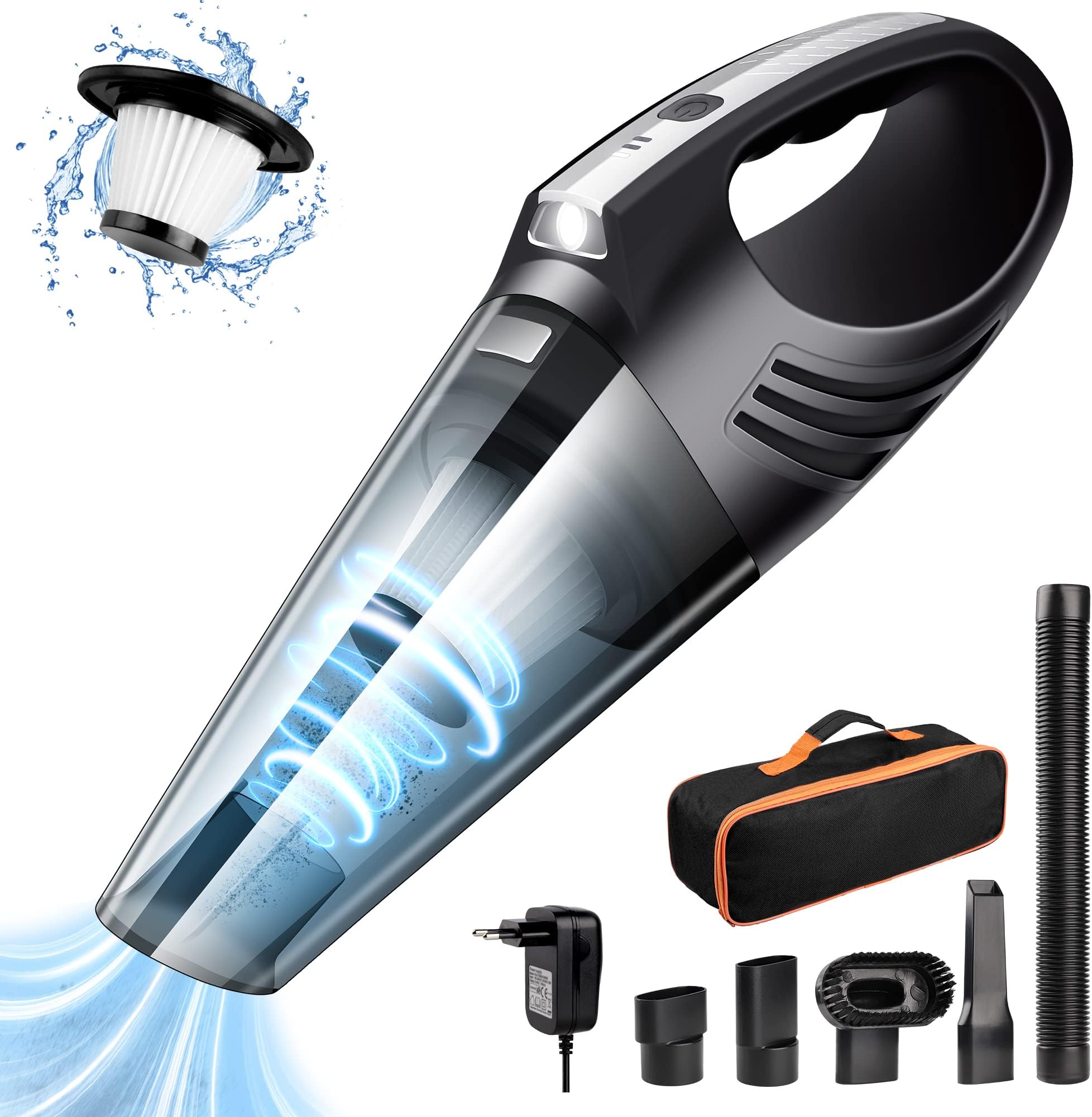 portable vacuum cleaner for car,handheld car vacuum,battery