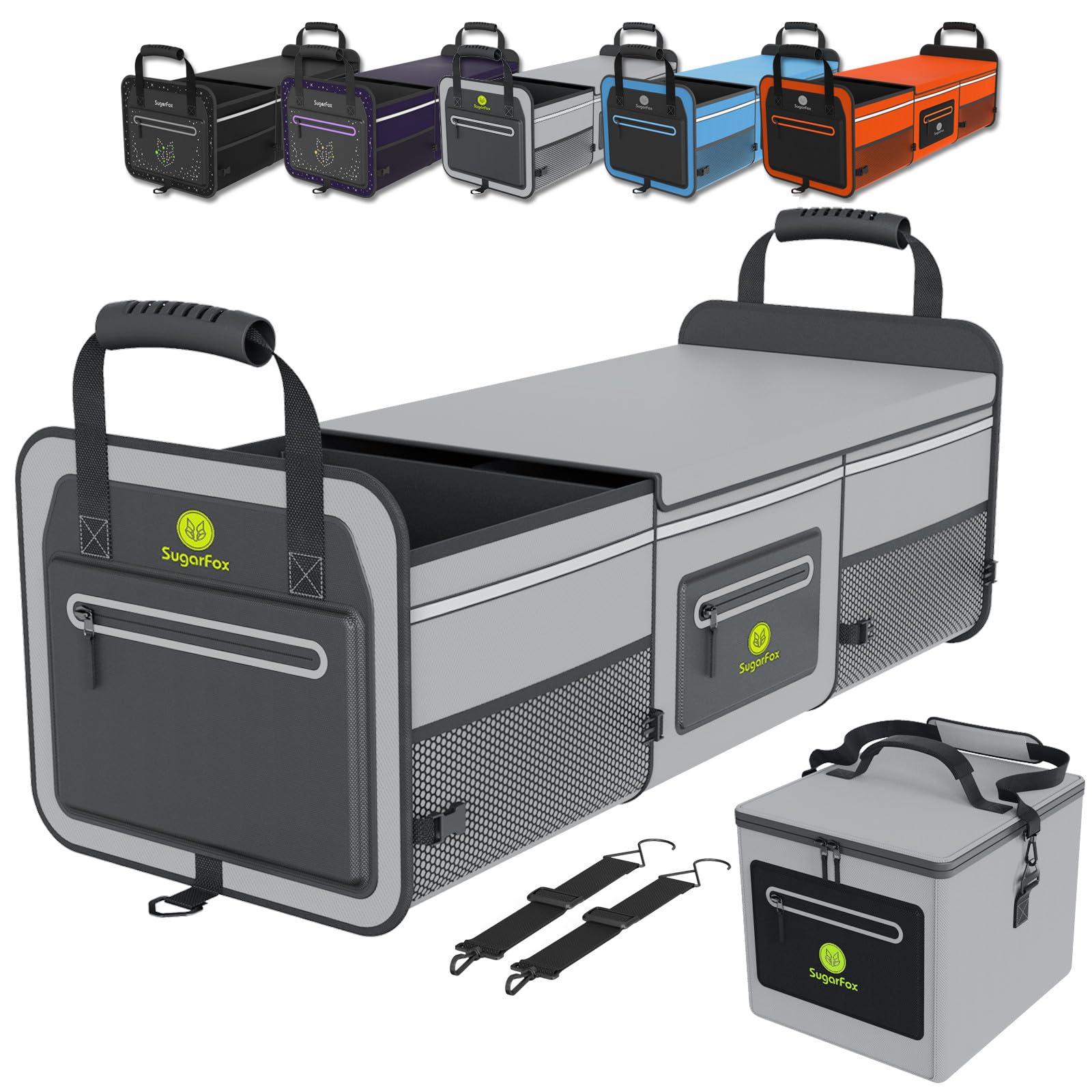SugarFox 95L Car Trunk Organizer