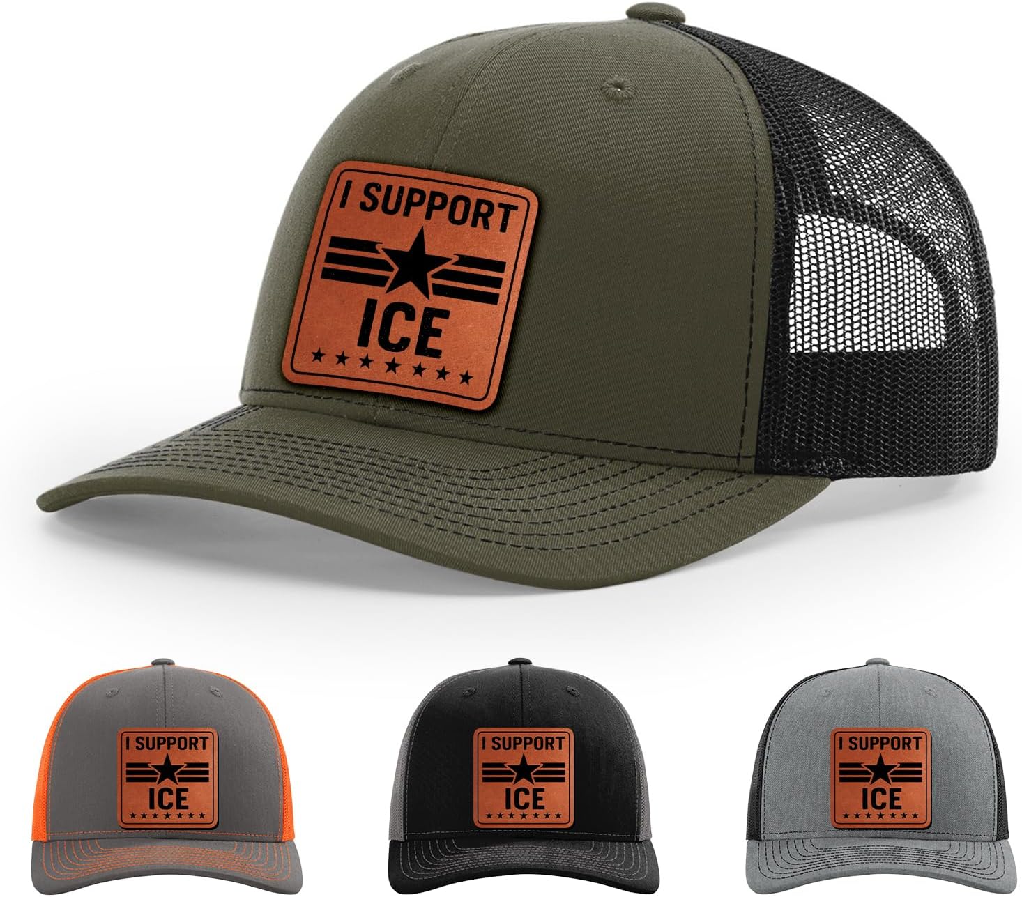 I Support ICE Hat, Vintage ICE Hat, Ice Agent Hat, Support Your Local Ice Agent Hat