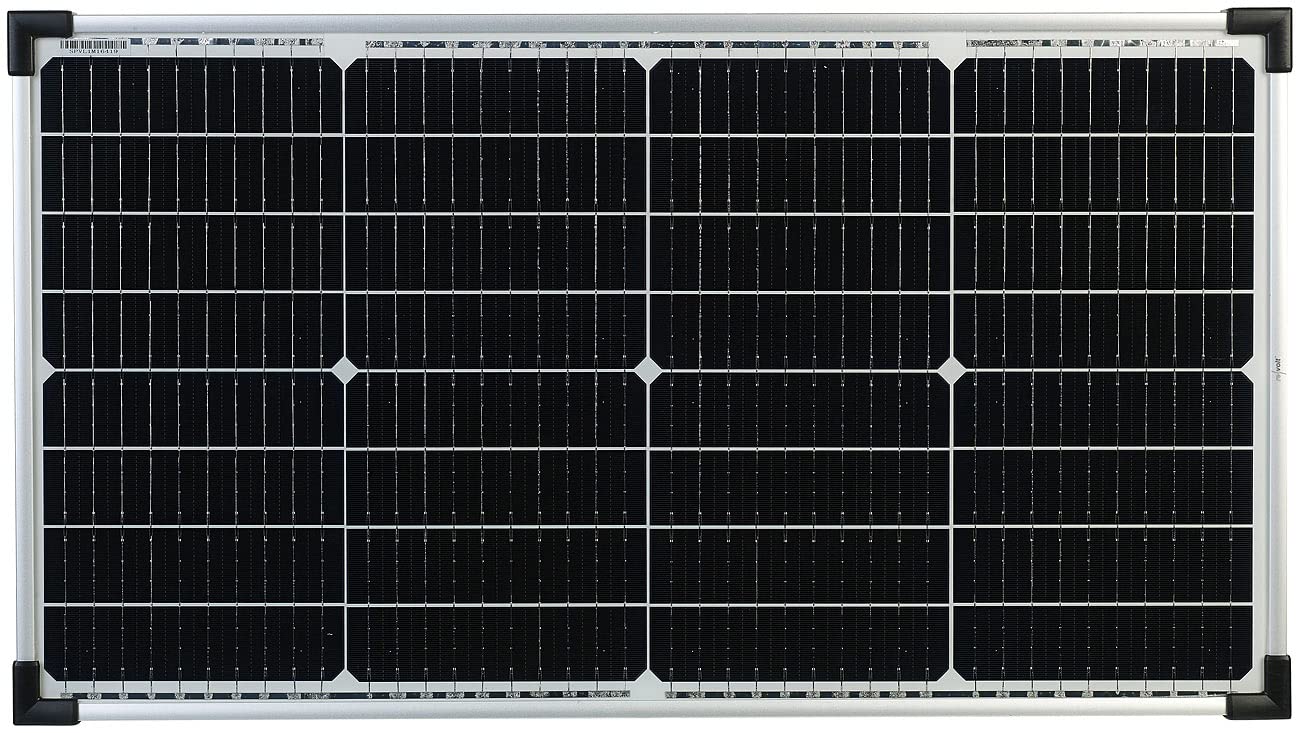 revolt Akku Solar: 60-Watt-Solarpanel mit PWM-Laderegler und Blei-Akku, 480 Wh, 30 A (PV Anlage, Solaranlage 12V, Set)