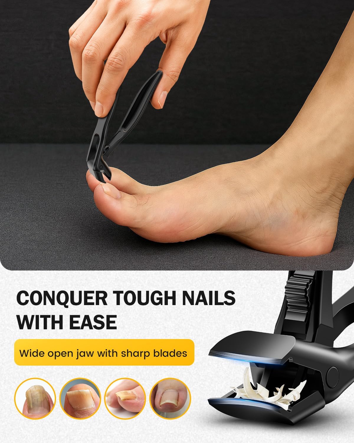 Thi Toe Nail Clippers - fortable Rebound Thi Spring Toenails