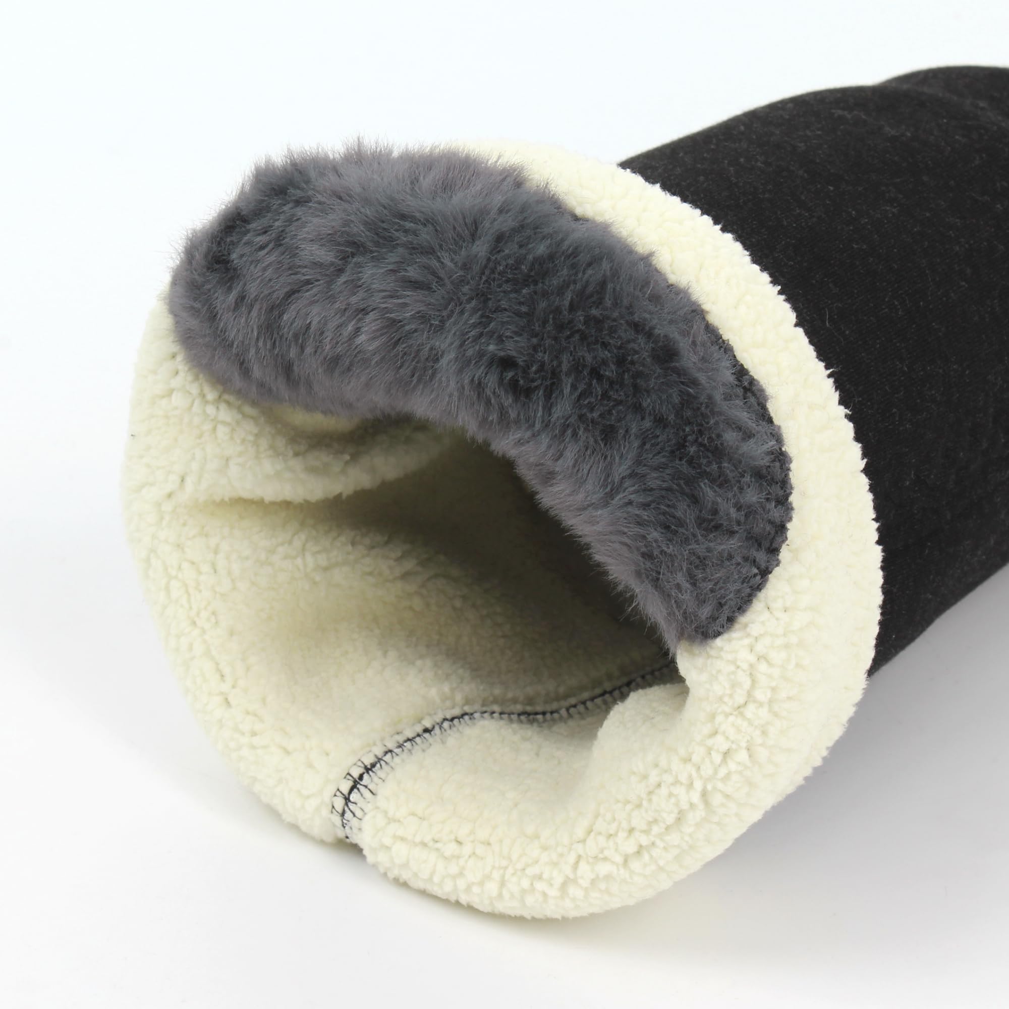 Winter Warm Beinwärmer Kniewärmer für Alte Leute - Verdicken Knieschützer Verlängern Knieschoner Winddicht Elastische Kneepad