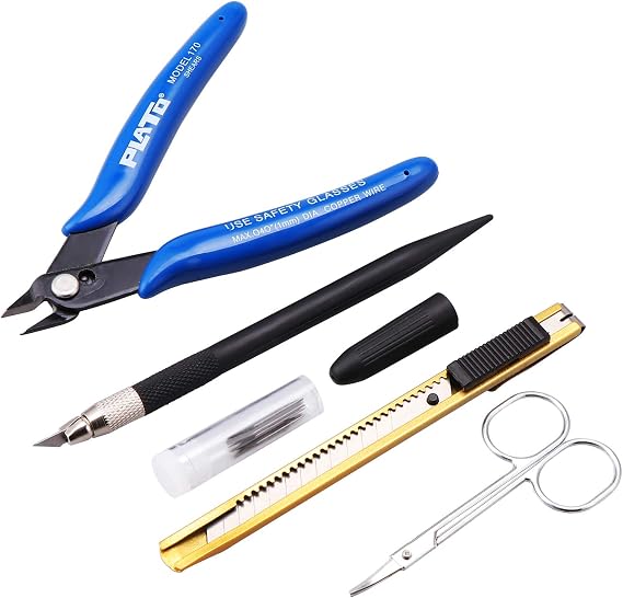 HSeaMall Basic Model Building Tool Set for Car Model Making Repairing and Fixing