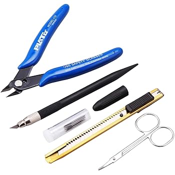 9-teiliges Gundam Modellbau-Werkzeug Set - Alles Für Perfekte Modelle