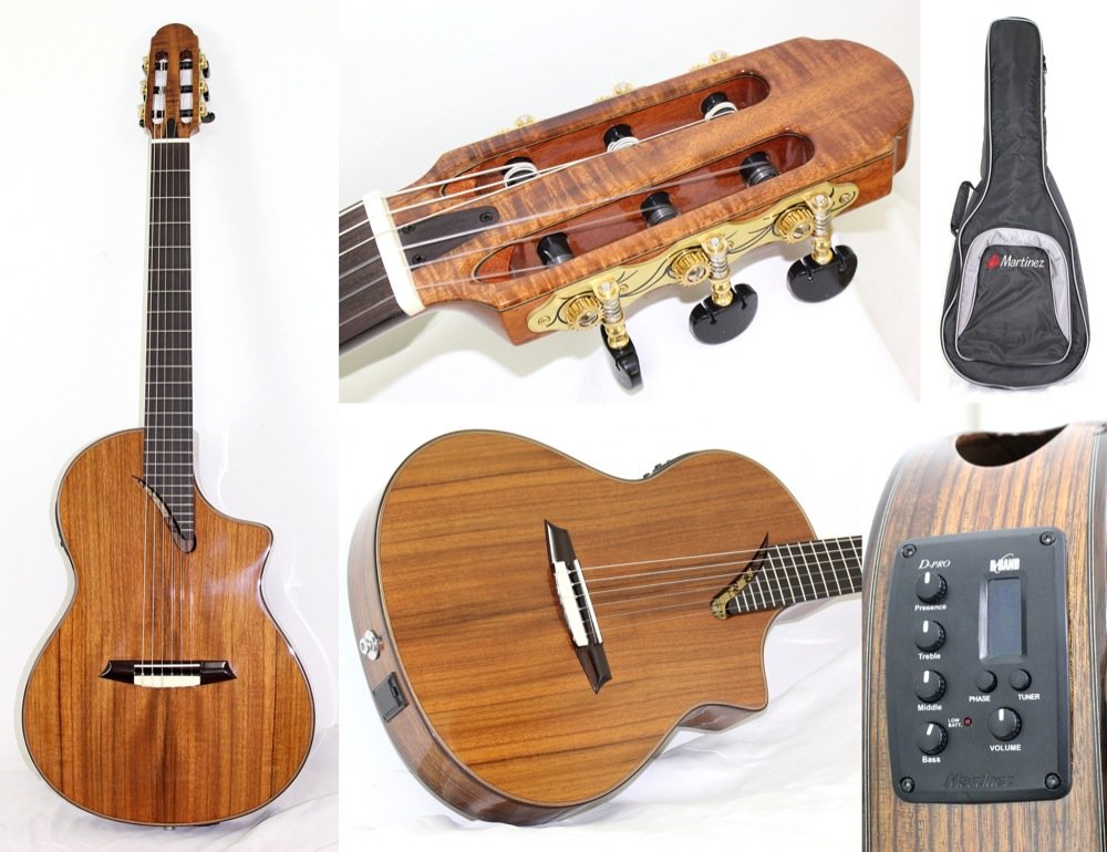 Amazon | Martinez MSCC-14 OV | エレアコギター | 楽器・音響機器