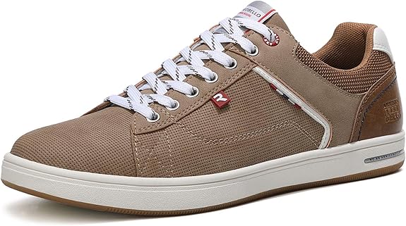 AX BOXING Mens Casual Shoes Fashion Sneakers Breathable Comfort Walking Shoes for Male