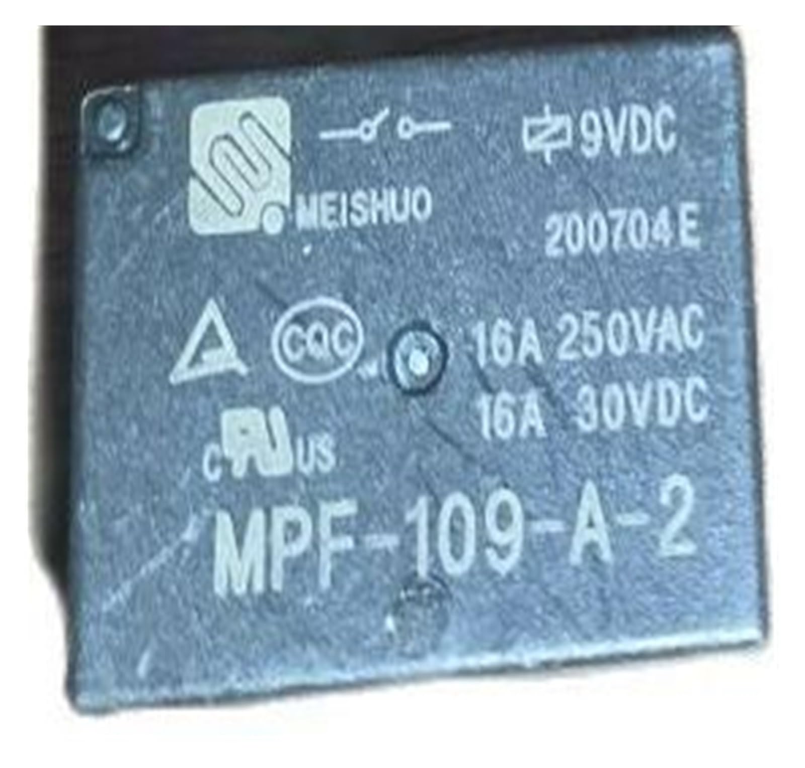 Relé MPF-109-A-2 9VDC de 16A componente de control para reparar hervidores 3