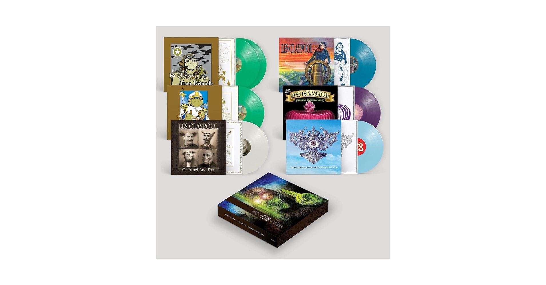PRIMUS & Les Claypool アルバムコレクション Les Claypool box set arrived! : r/vinyl