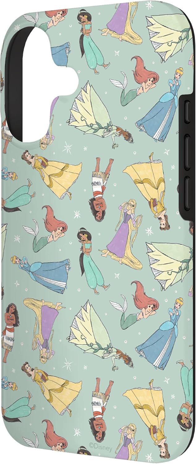 Disney Princess Magical Print Seafoam Green Case for iPhone 17