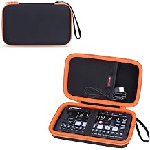 XANAD Case for Roland AIRA Compact P6/S1/T8/E4/J6 Creative Sampler, Orange