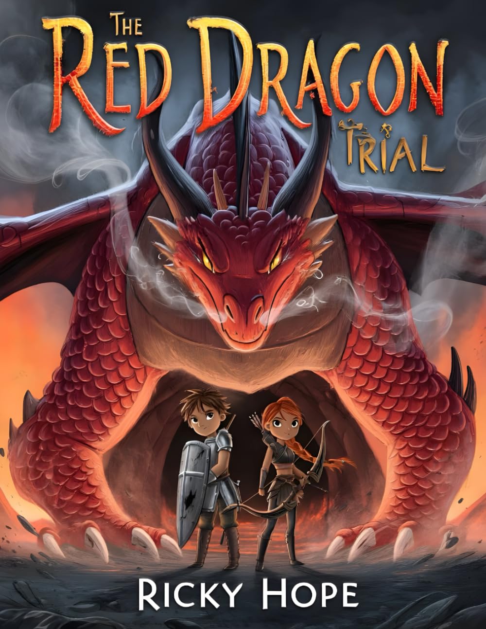 The Red Dragon’s Trial: Book 4 of 10 Series (The True Story of the Red Dragon 10 Book Series)