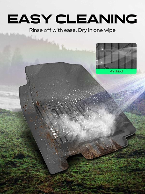 YHTAUTO Automotive Floor Mats All Weather Floor Liners for Chevrolet, GMC by YHTAUTO - Image 8