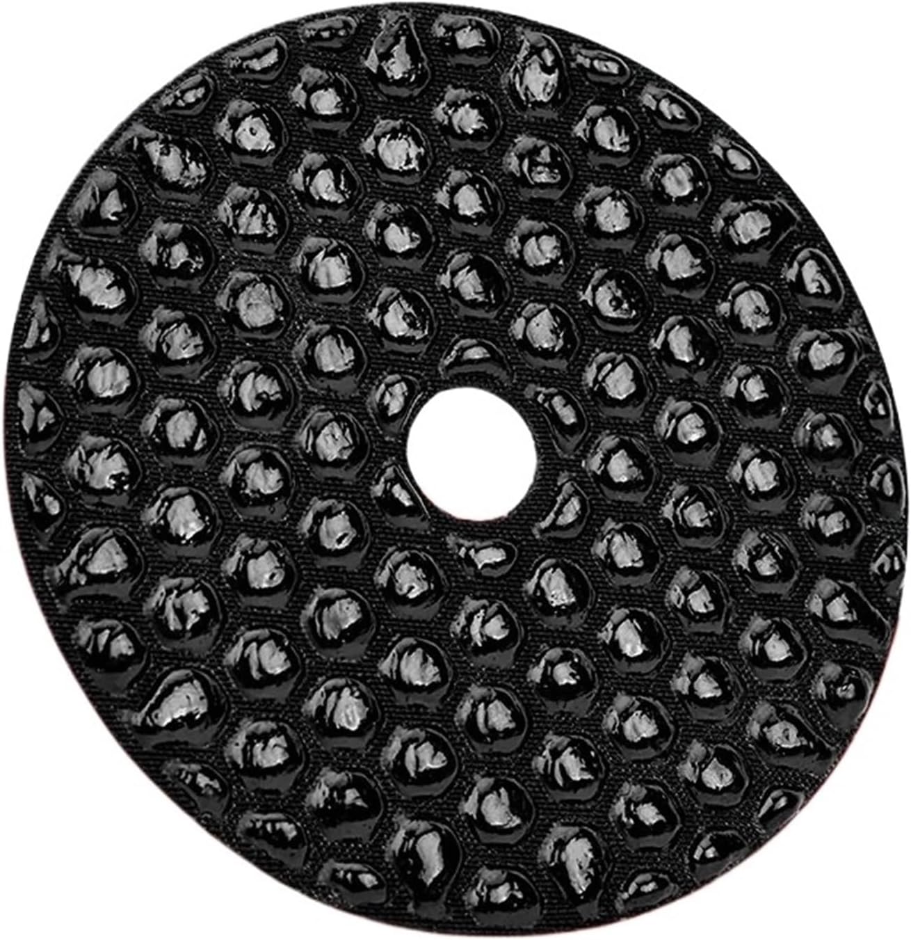 ダイヤモンド研磨パッド 1個 4インチ ブラックダイヤモンド バフパッド 研磨パッド ドライディスク