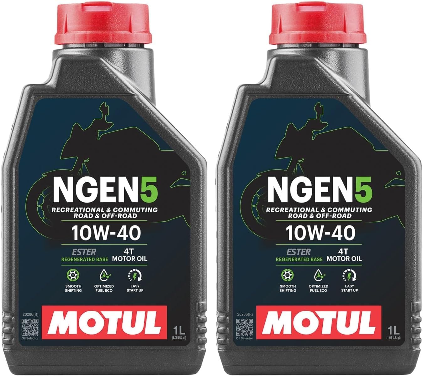 NGen 5 10W-40 4T, 1 Liter (Packung mit 2)