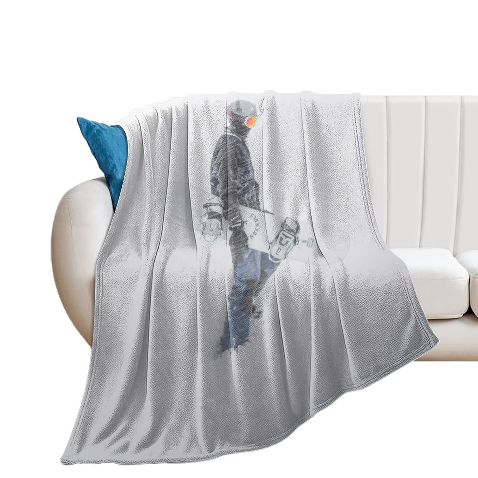 Lit de neige couverture flanelle légère anti froid pour climatisation