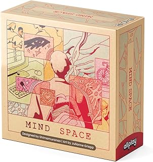 Mind Space Board Game - Polyomino Roll & Write - 1 to 5 Players - 30 Minute Play Time (Mind Space Base Game)