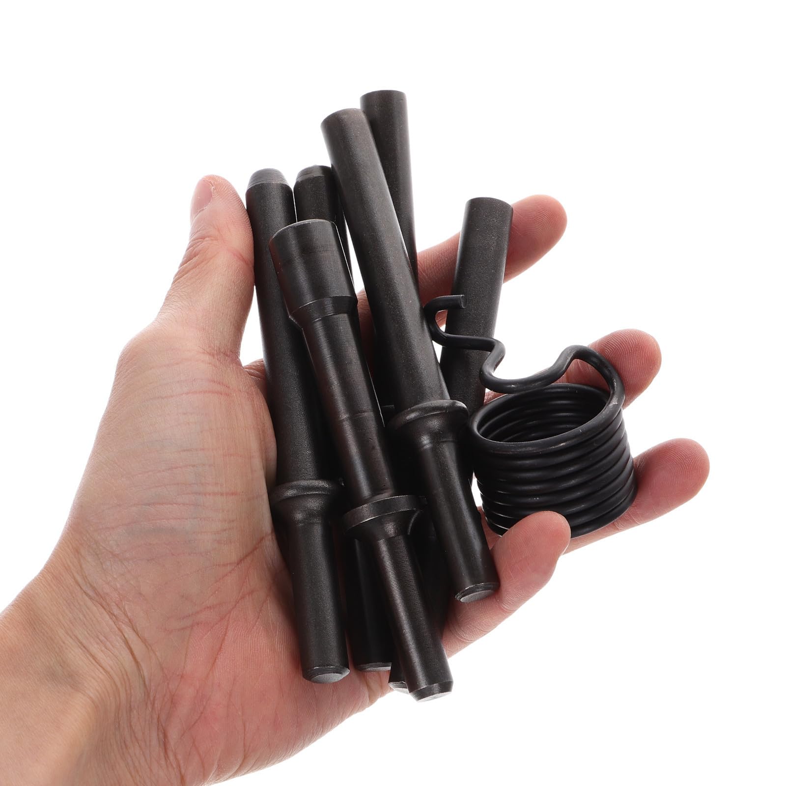 GALPADA Kit di Utensili Pneumatici per Rivetti Punte per Martello ad Aria in Acciaio Inossidabile, Design Ergonomico e Funzionalità di Martellatura per Uso Professionale