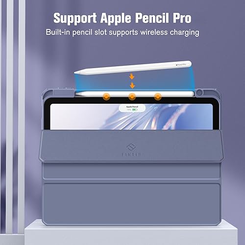 Miniatura 225 de Fintie Funda híbrida delgada para iPad Air de 11 pulgadas M3 (2025) / M2 (2024), iPad Air 5ª (2022) / 4ª generación (2020) de 10.9 pulgadas, funda a