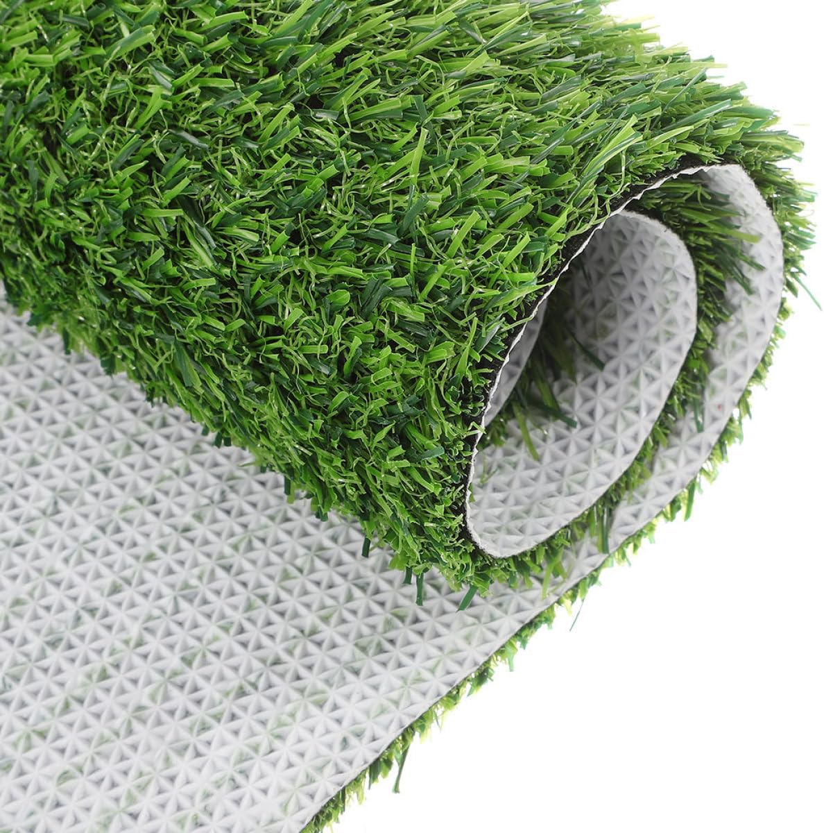 VOSAREA Artificial Grass Turf Door Mat Outdoor Floor Mat 60x90cm Entryway Rug for Front Door Patio Use
