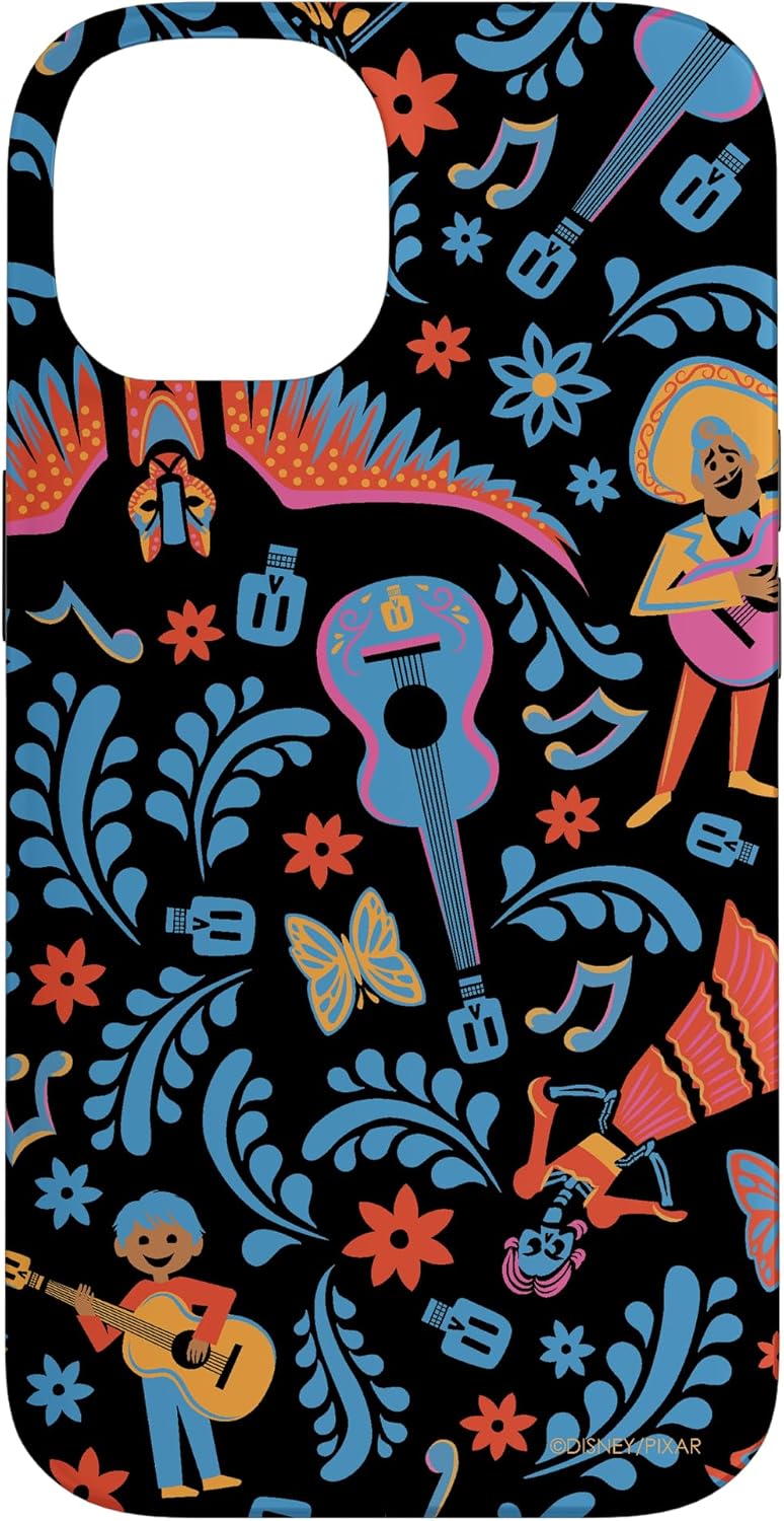 iPhone 15 Pro Disney and Pixar's Coco Miguel and Guitar Case
