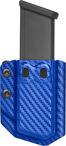 Miniatura 22 de Amberide Funda universal Mag Carrier IWB/OWB KYDEX para revista: 0.354 in/.40 doble pila - 0.354 in/.40 sola pila - .45ACP doble pila - .45ACP Negro