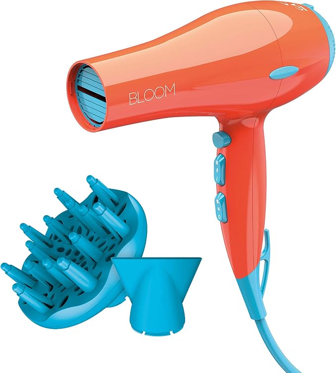 Secadora de Cabello GAMA Eleganza Bloom Naranja : Amazon.com.mx: Belleza