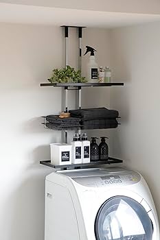 Amazon|大竹産業 突っ張りラック ランドリーラック 防水パン対応 防水 Amazon|大竹産業 突っ張りラック ランドリーラック 防水パン対応 防水