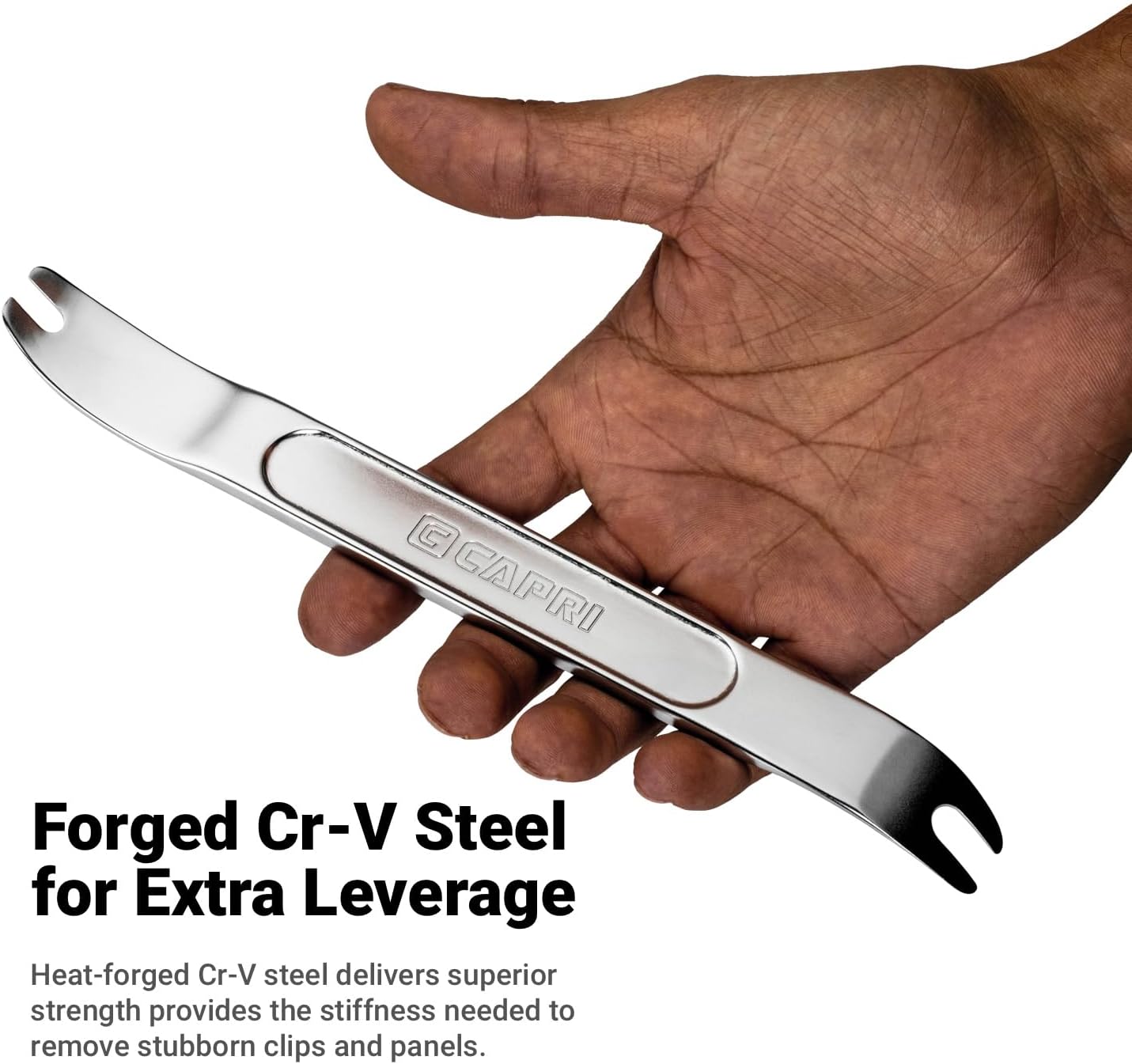 Capri Tools Auto Trim Removal Tool Set, Chrome Vanadium Steel for Extra Leverage