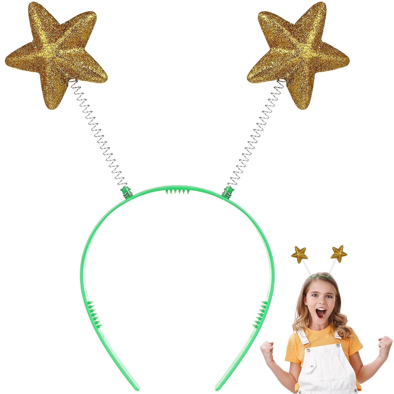 KALLORY 16 pcs & Martian Headbands