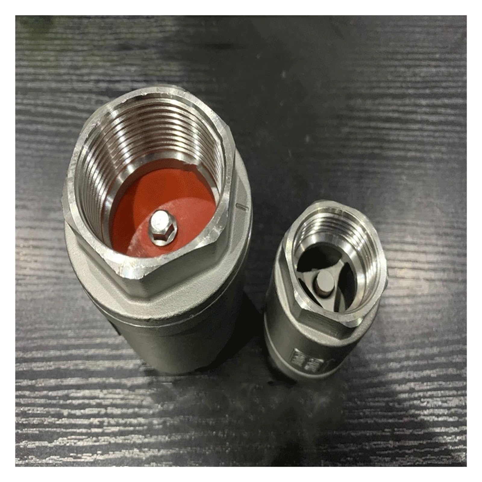 LIUCH 1/4" 3/8" 1/2" 3/4" 1" 2"-4" BSPT Femmina 201 304 316 Acciaio Inossidabile unidirezionale Valvola di ritegno Verticale con Tenuta Dura o Morbida(DN32 1.25 inch BSP,SS304 Soft Seal)