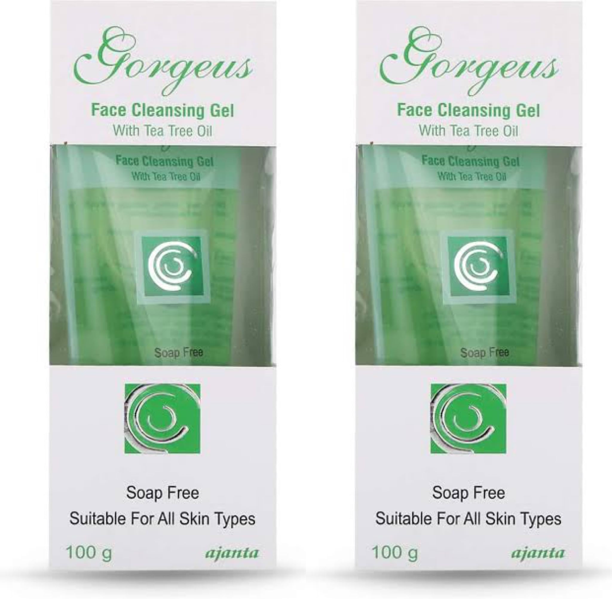 Gorgeous face cleansing gel