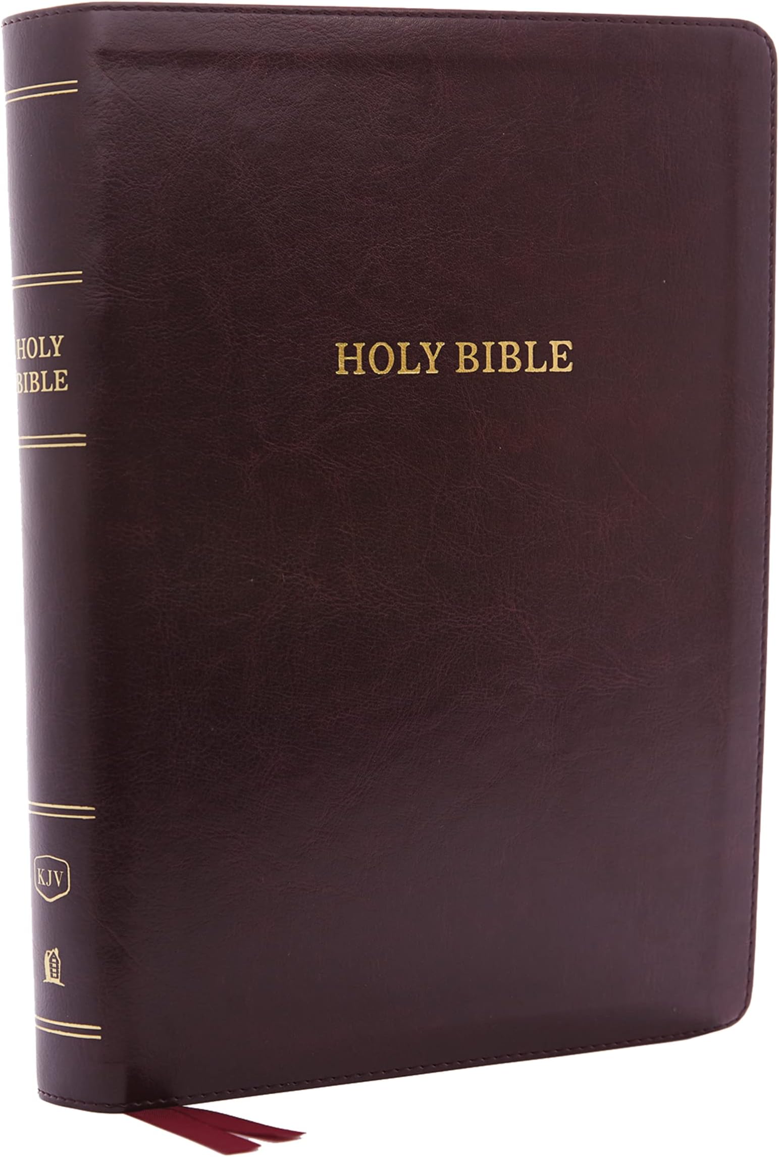 KJV Holy Bible: Super Giant Print with 43,000 Cross References, Deluxe Burgundy Leathersoft, Red Letter, Comfort Print: King James Version
