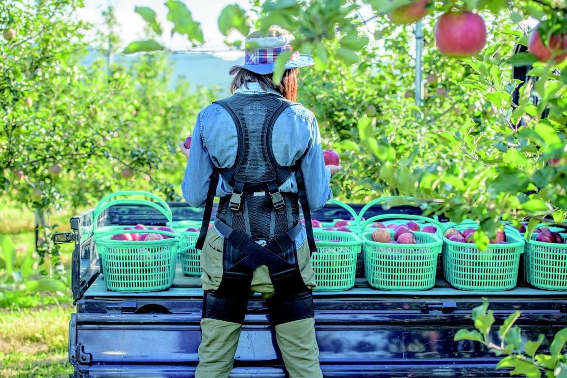 Textile Exoskeleton Suits for Industrial Labor, Farming and Heavy Lifting l Full-Body Posture Support for Men & Women