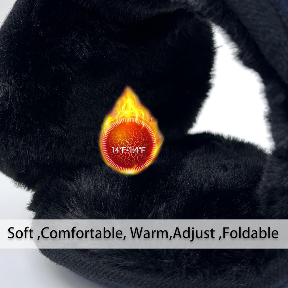 NORDISK■Fleece foldable ear warmer ■送料込 Bluelans Unisex Foldable Ear Warmers Polar Fleece Winter