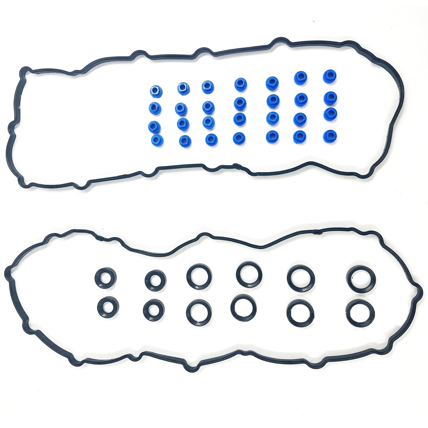 VS50902R Engine Valve Cover Gasket Set Fit for Ford F-150 Mustang 5.0L 2015-2017 Replace# VS50836, ER3Z6584A, ER3Z6584B