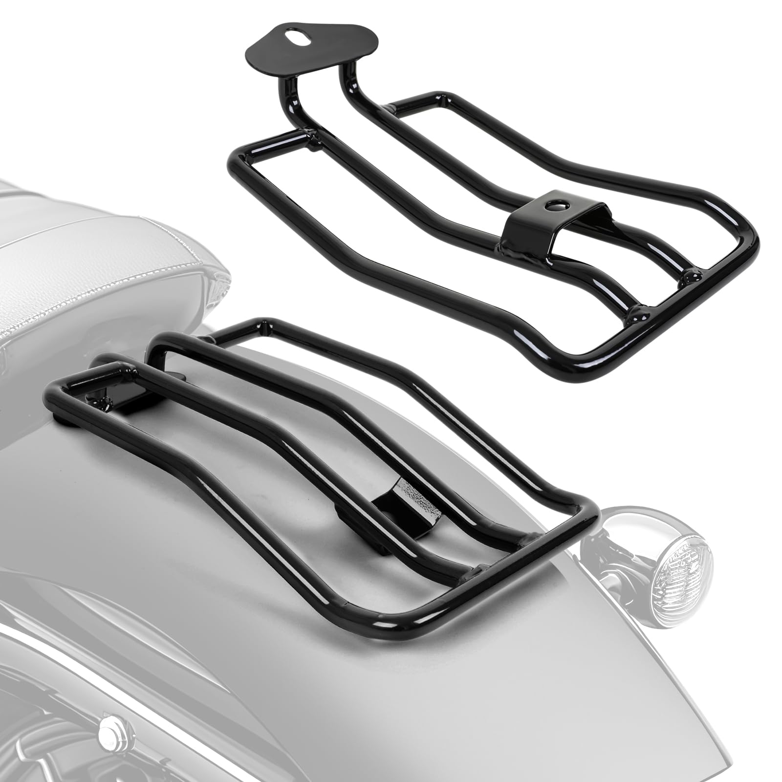 Yctze-motorfiets achterlagagedrager, 2-kleuren motorfiets