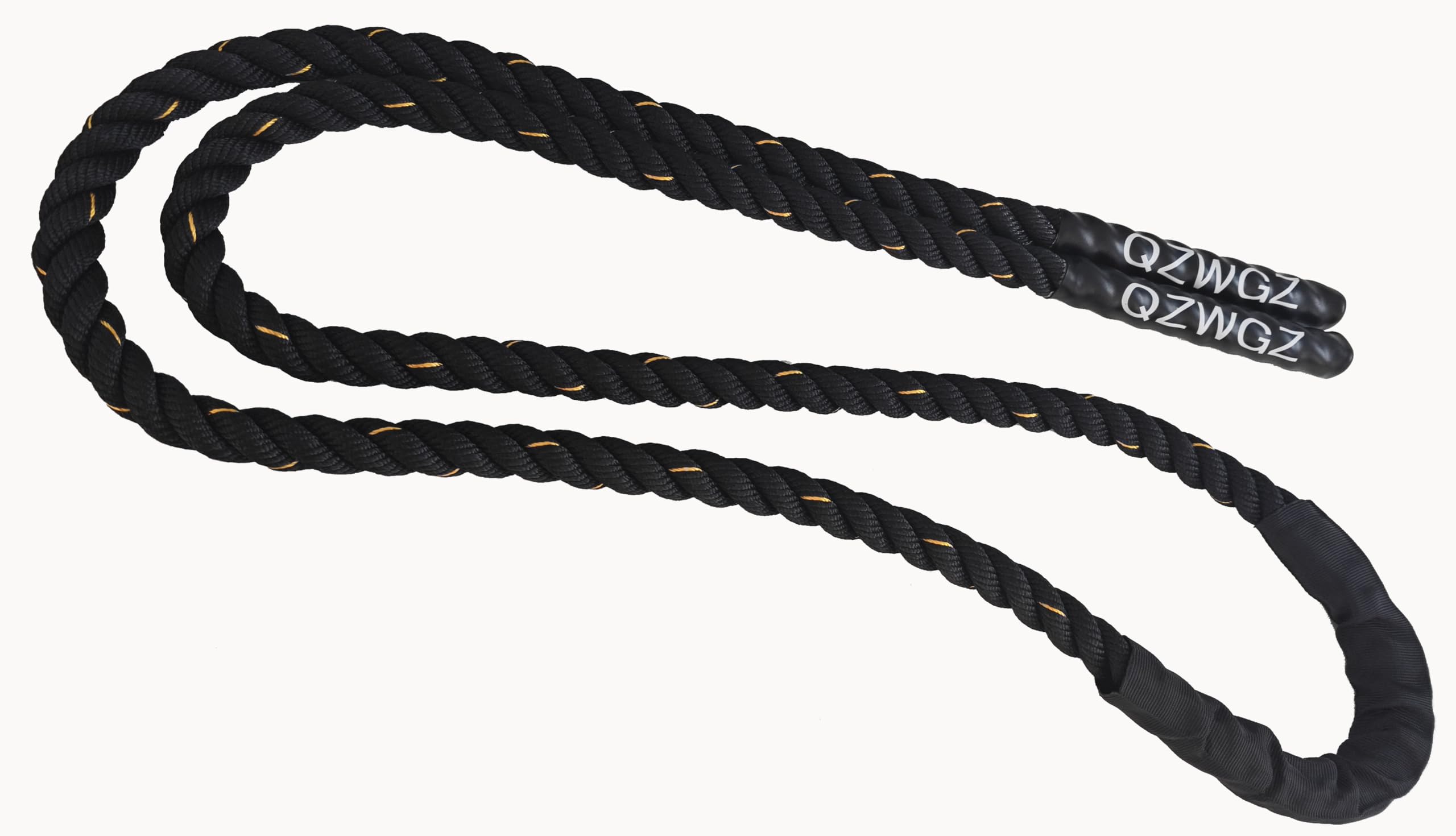 Corda per saltare pesante per adulti, per fitness, costruzione muscolare, lunghezza 300 cm, peso 1,2 kg, per allenamento, palestra, allenamento di resistenza e come supplemento per la perdita di