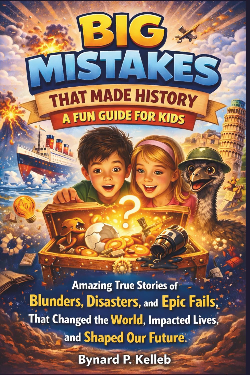 Big Mistakes That Made History: A Fun Guide for Kids: Amazing True Stories of Blunders, Disasters, Accidents, Epic Fails That Changed the World, ... History Book, Profession & Biography)