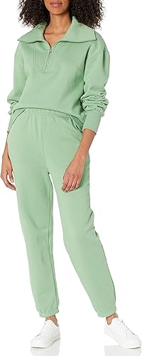 Miniatura 3 de The Drop Pantalón deportivo estándar de forro polar Harley de talle alto para mujer