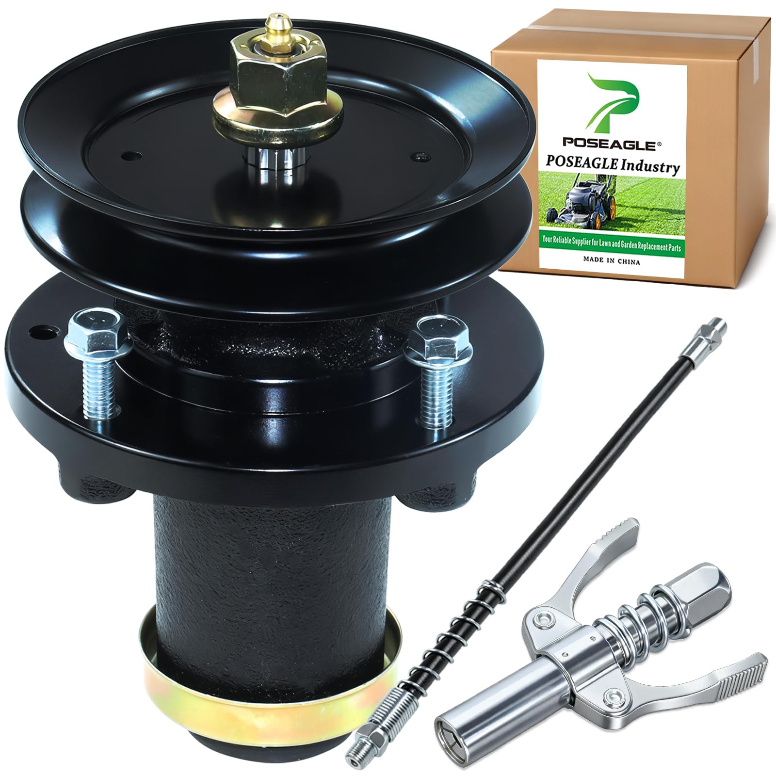 Amazon.com: POSEAGLE 539131898 Spindle Assembly for Husqvarna Amazon.com: POSEAGLE 539131898 Spindle Assembly for Husqvarna