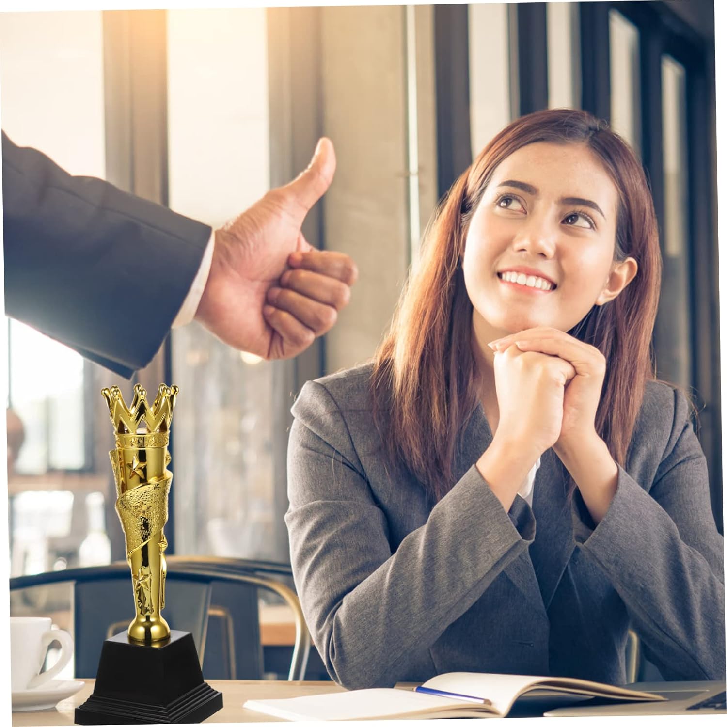 balacoo Delicate Boys and Trophy Chic Girl Trophy for Classroom Rewards and Competitions Creative and Stylish Design for Parties and Celebrations