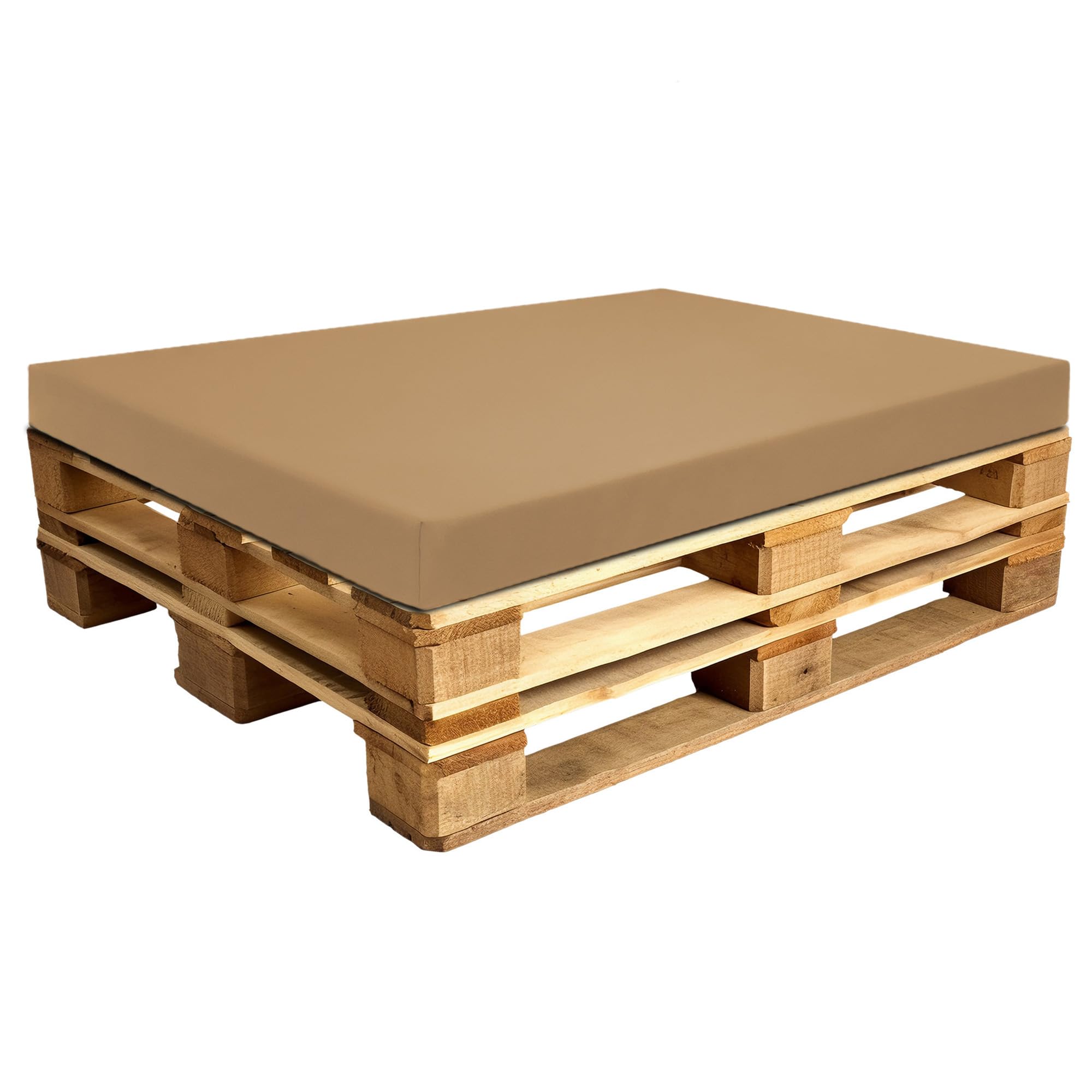 Amazinggirl Fodera per cuscino in pannello di schiuma 120x80 cm Oeko-Tex Beige