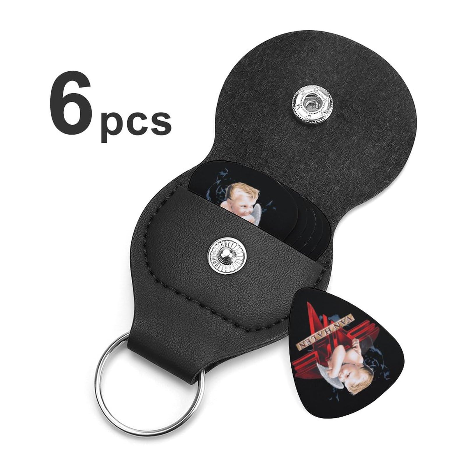 Amazon | Van Halen ヴァン・ヘイレン ギターピック 6枚 ギター