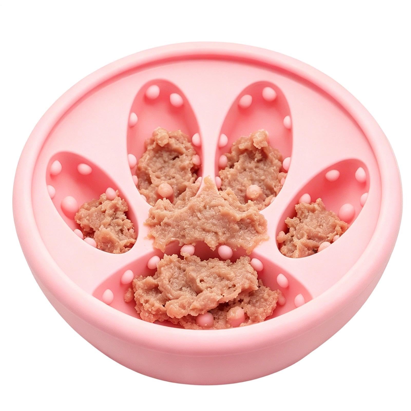 Lecteur d'enrichissement en silicone anti-basculement pour chien et chiot intérieur