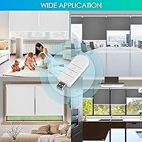 Vista 7 de Allesin Convertidor USB para persianas motorizadas, compatible con la aplicación Tuya, Alexa, Google Assistant