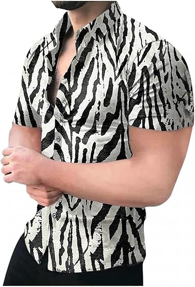 Short Sleeve Shirts Dress Shirt Tops 