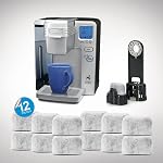 Housewares Solutions Boîte de 12 Filtres d'eau charbonnière de remplacement pour machines à café Cuisinart